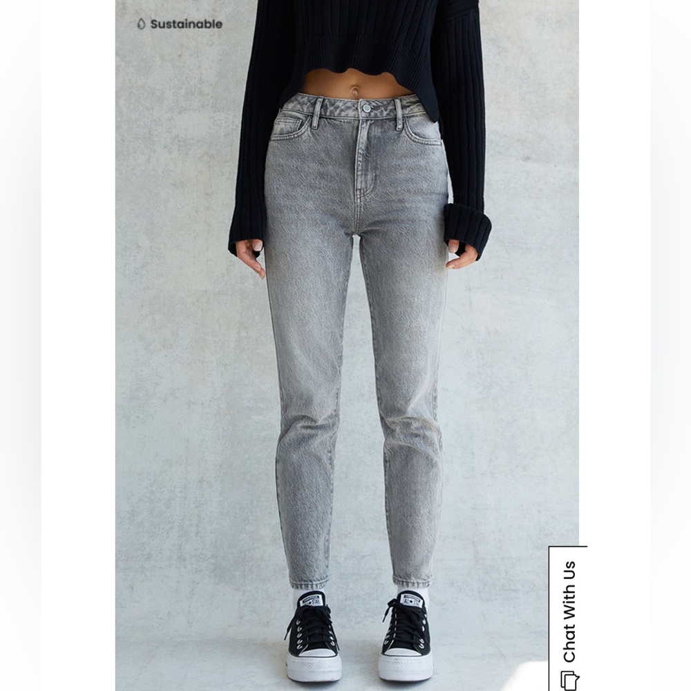 Pacsun Grey Mom Jeans